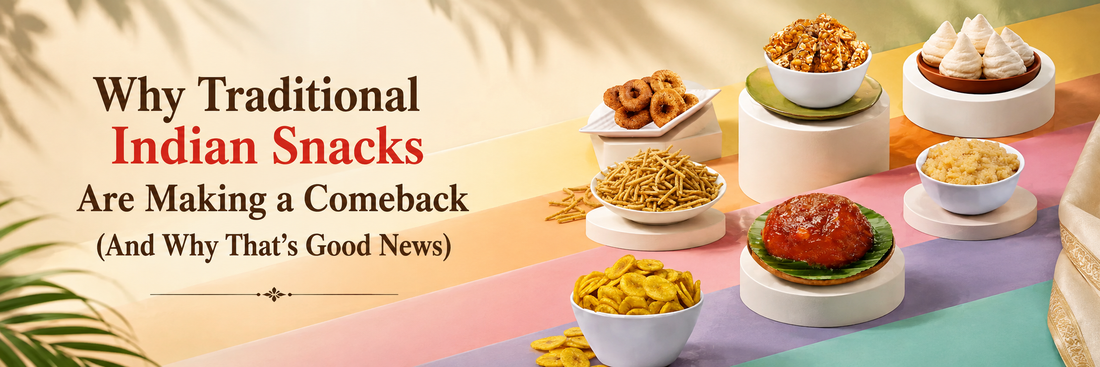 Why Traditional Indian Snacks Are Making a Comeback (And Why That's Good News)