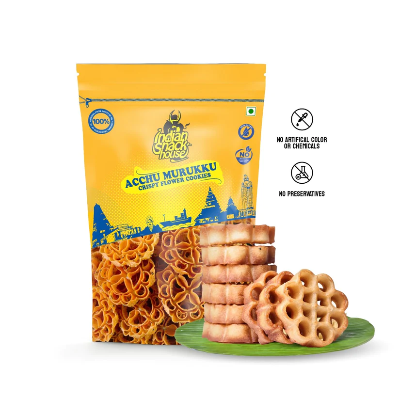 Acchu Murukku / Achappam (Rose Cookies)