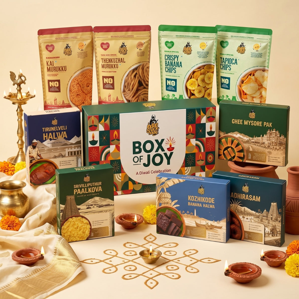 Box of Joy Signature 🎁✨ 9 Native Authentic Delicacies In Super Premium Magnetic Gift Box (Pre-Order)