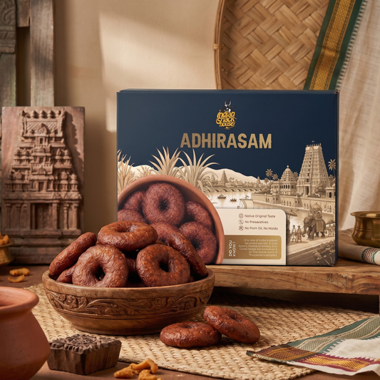 Srirangam Adhirasam 125g (Traditional Jaggery Donut)