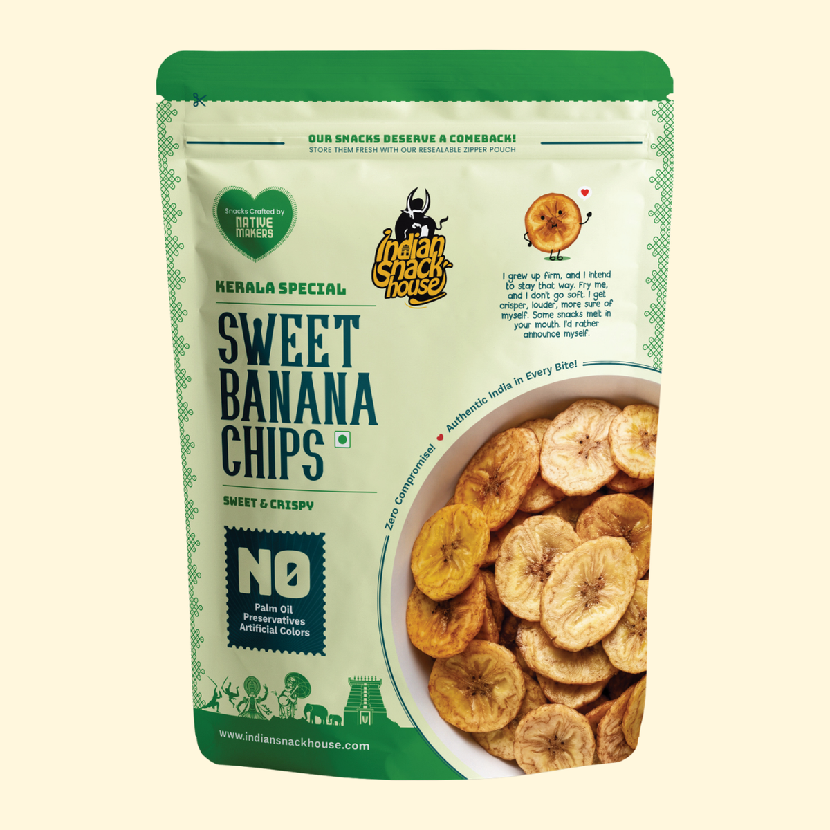 Kerala Spl Sweet (Ripe) Banana Chips 90g