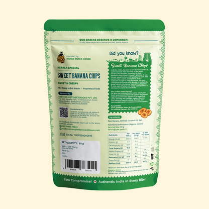 Kerala Spl Sweet (Ripe) Banana Chips 90g