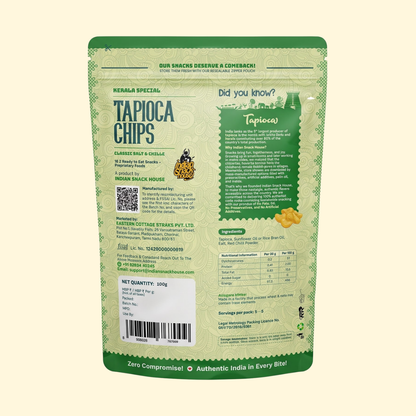Kerala Authentic Tapioca Chips 100g