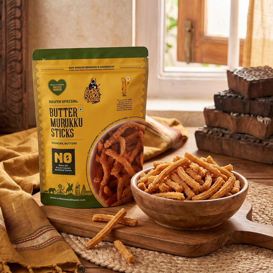 Butter Murukku Sticks 100g (Benne Murukku)