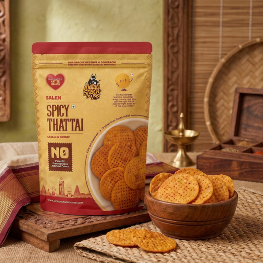 Salem Spicy Thattai 100g (Thin Spicy Crispy Nippatu)