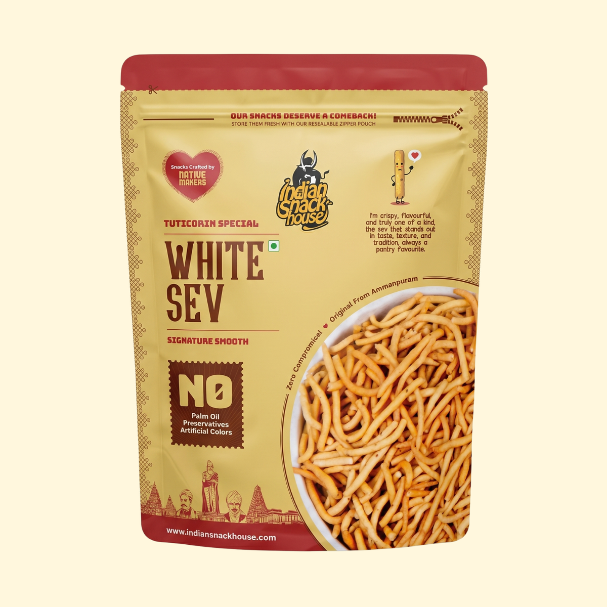 Tuticorin Spl White Sev (Famously Called Ammanpuram Sev) 100g