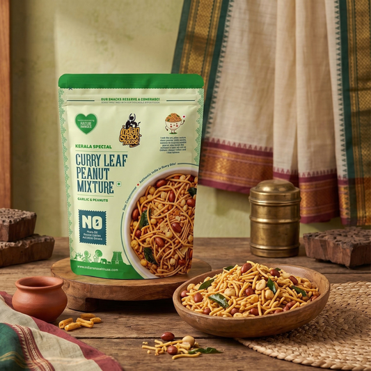 Kerala Curry Leaf Peanut Mixture