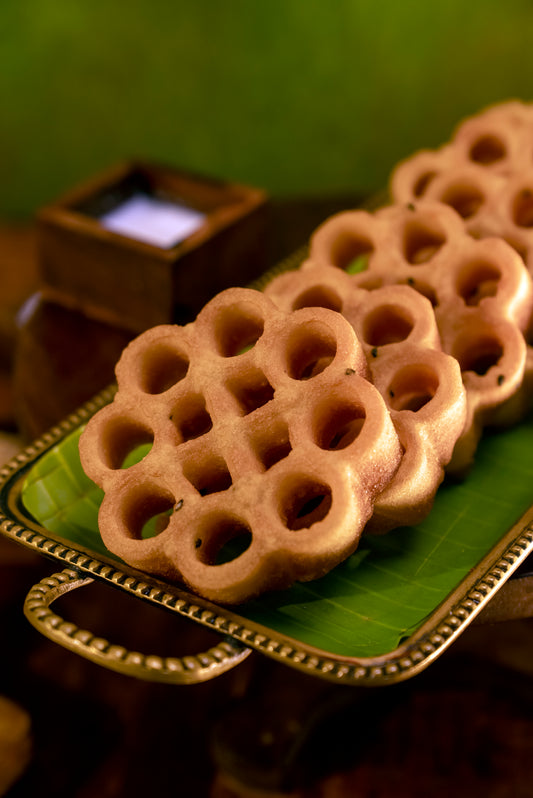 Acchu Murukku / Achappam (Rose Cookies)