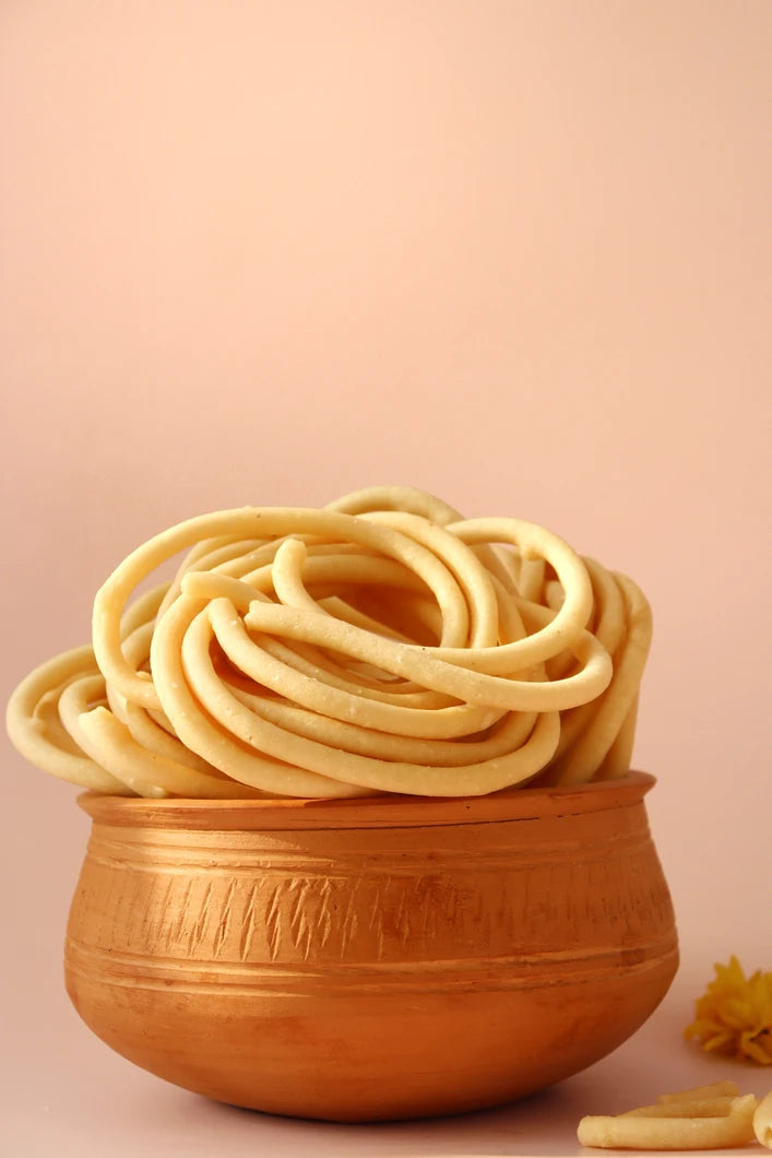 Chettinad Coconut Milk Thenkuzhal Muruku