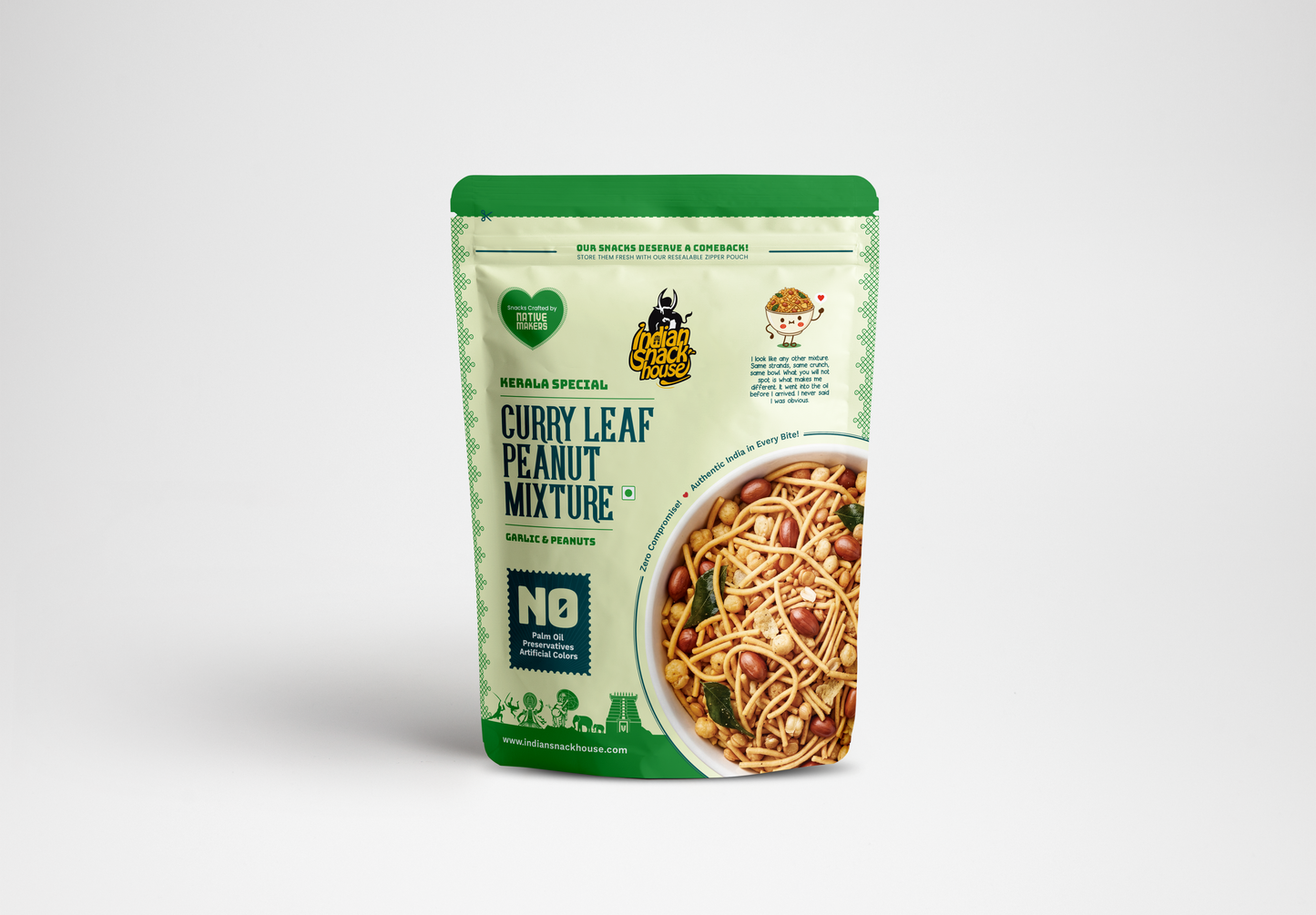 Kerala Curry Leaf Peanut Mixture