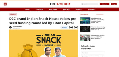 D2C brand Indian Snack House raises pre-seed funding round led by Titan Capital