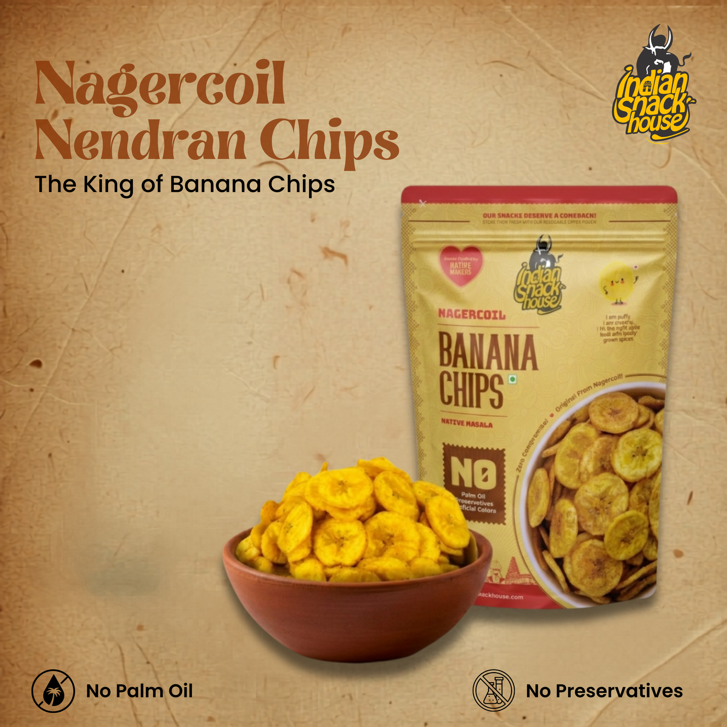 Nagercoil Nendran Chips