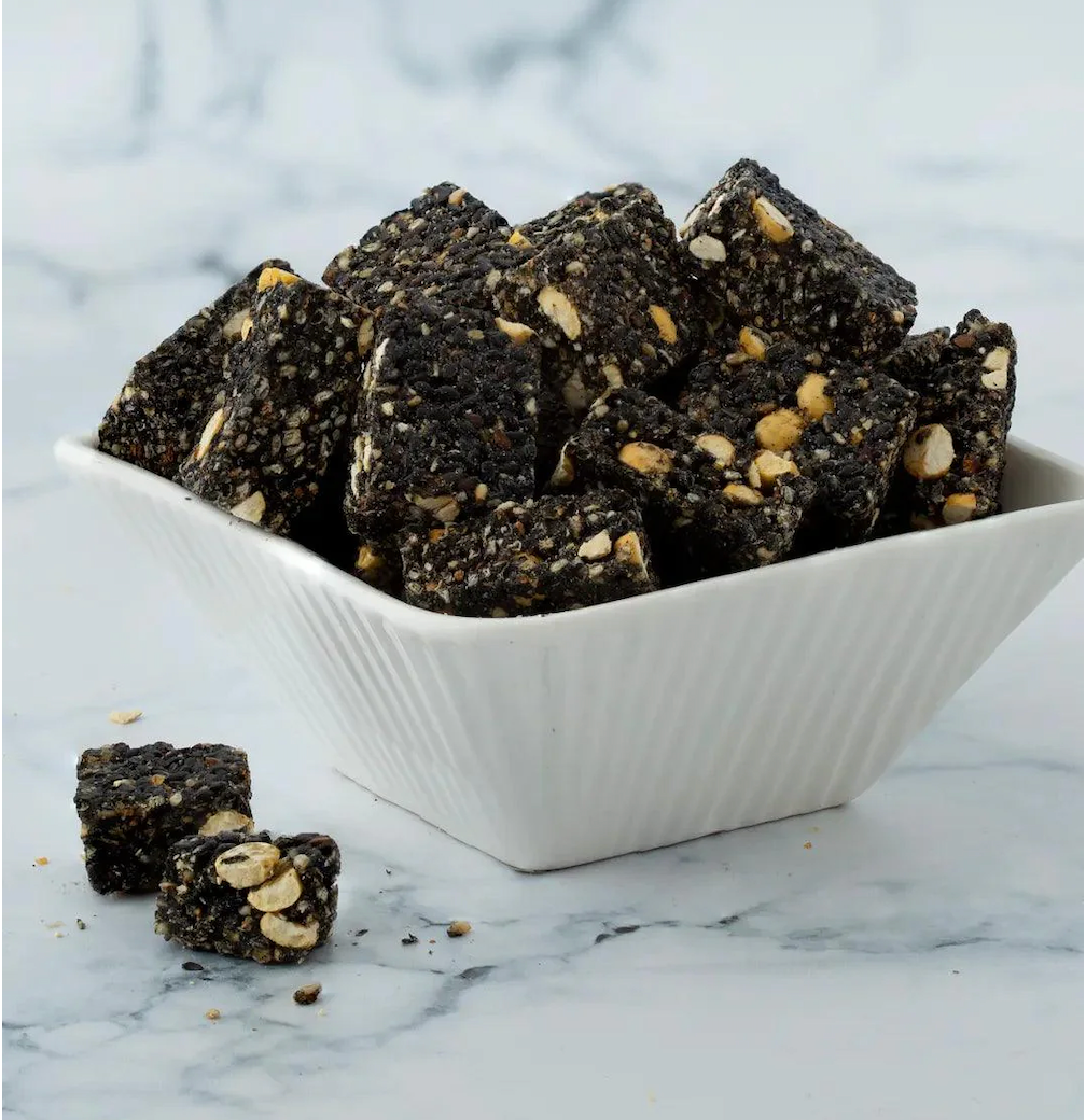 Black Sesame Chikki Bites (Ellu Mittai)