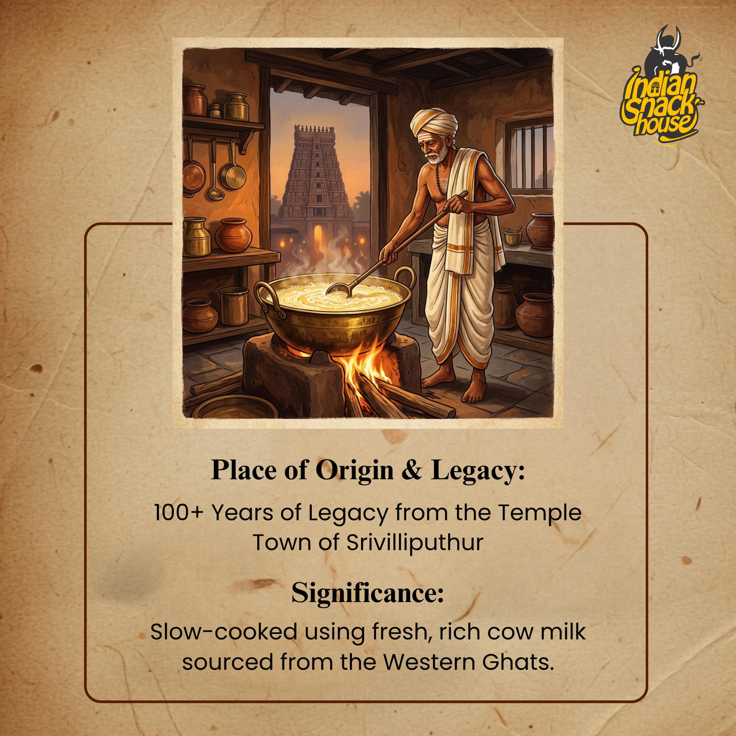 Original Srivilliputhur Palkova 125g