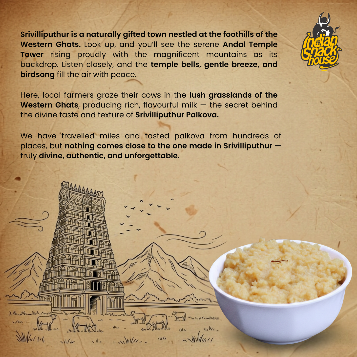 Original Srivilliputhur Palkova 125g