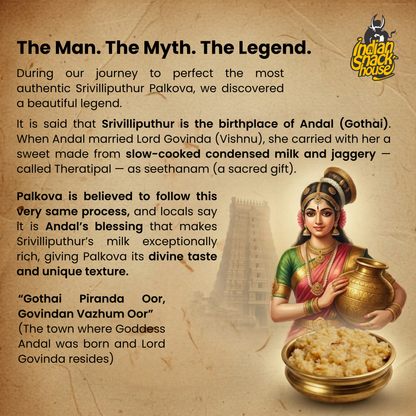 Original Srivilliputhur Palkova 125g