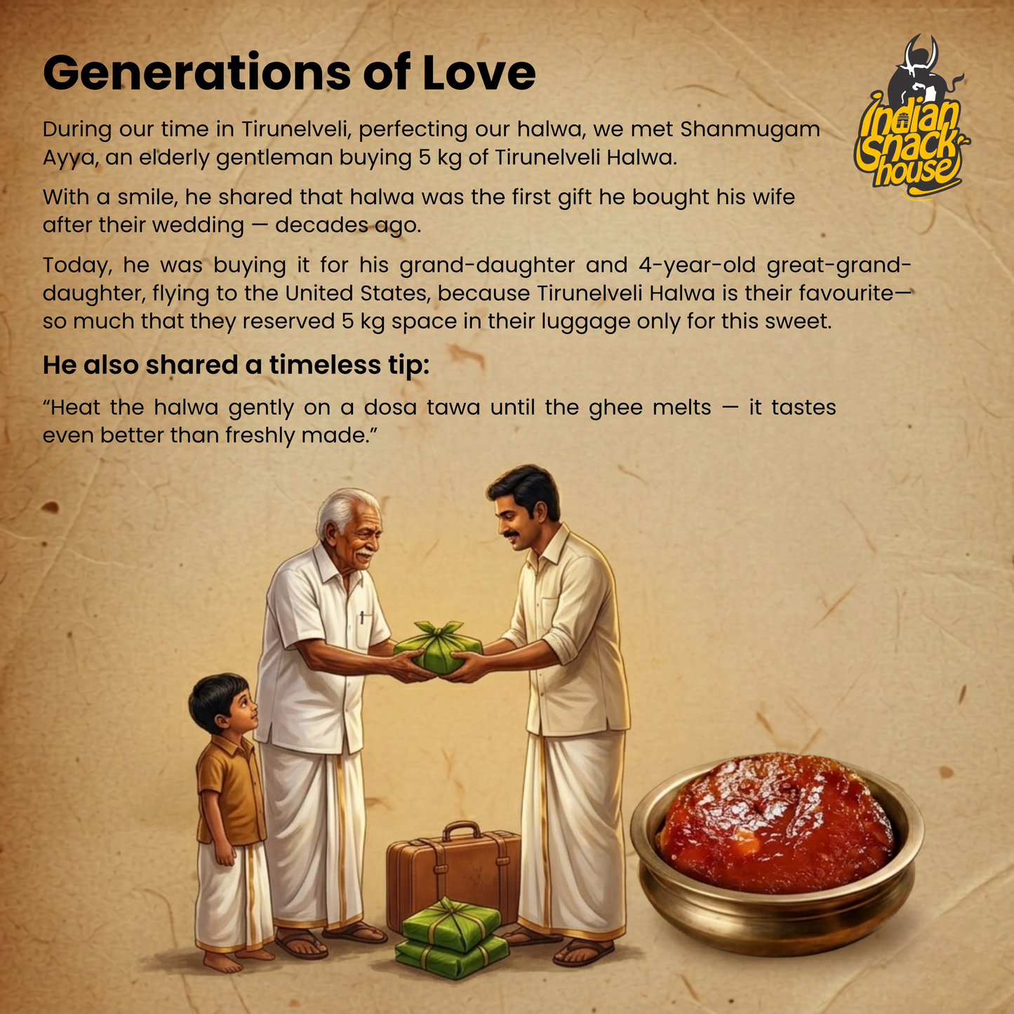 Tirunelveli Ghee Alwa 125g