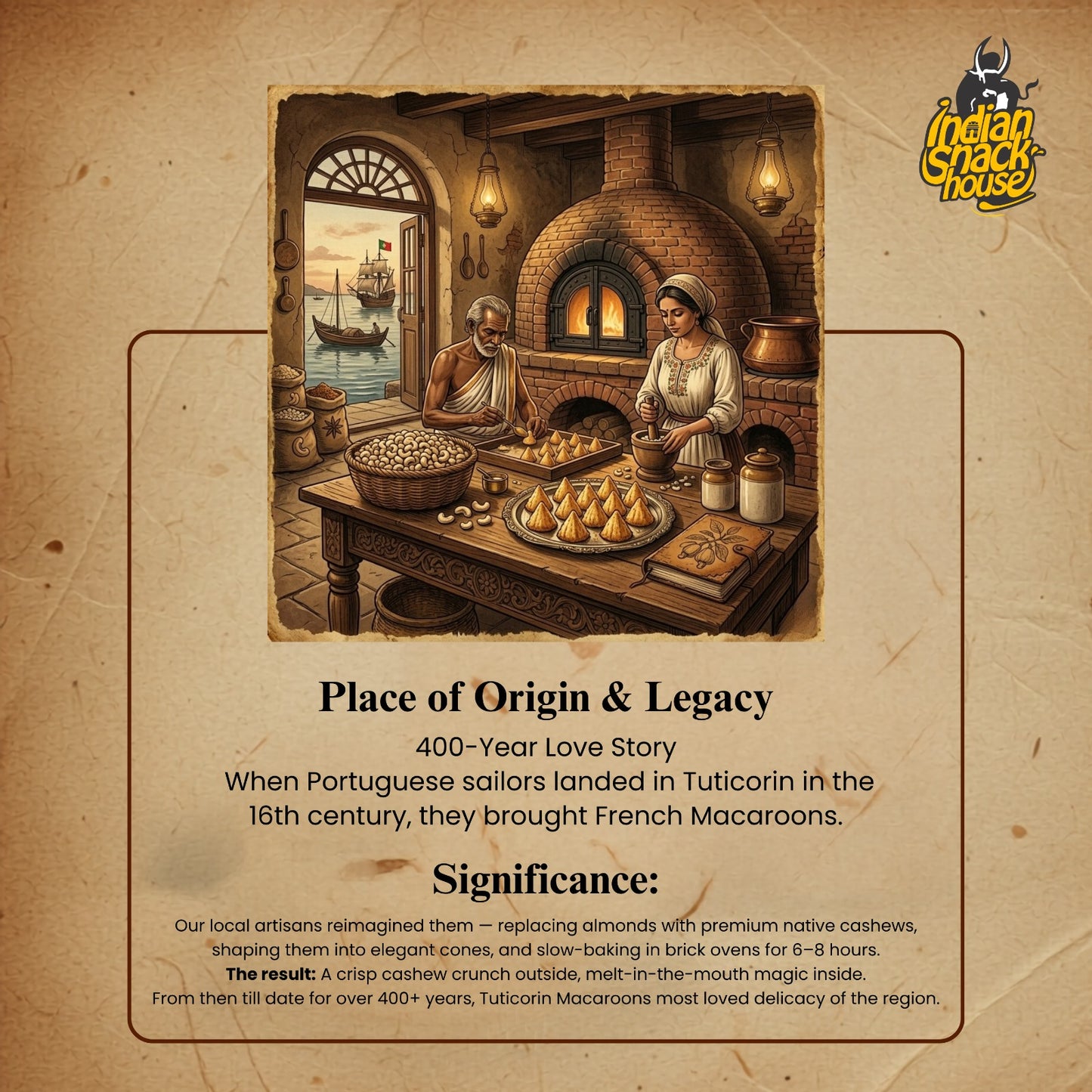 Tuticorin (Thoothukudi) Cashew Macaroons