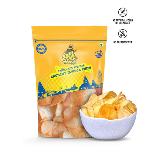 Crunchy Kerala Tapioca Chips 200g