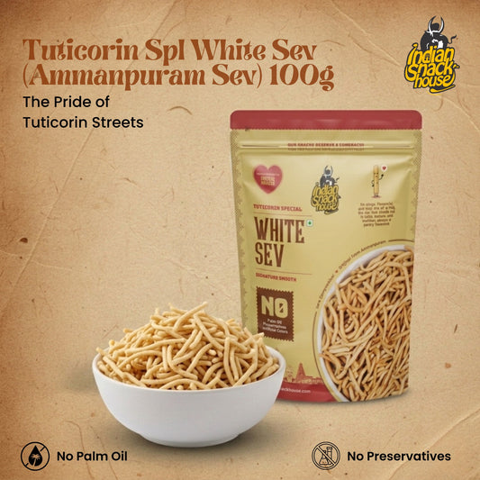 Tuticorin Spl White Sev (Famously Called Ammanpuram Sev) 100g